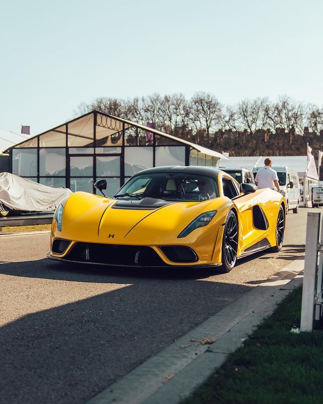 Hennessey Venom F5 roadster visited#car时