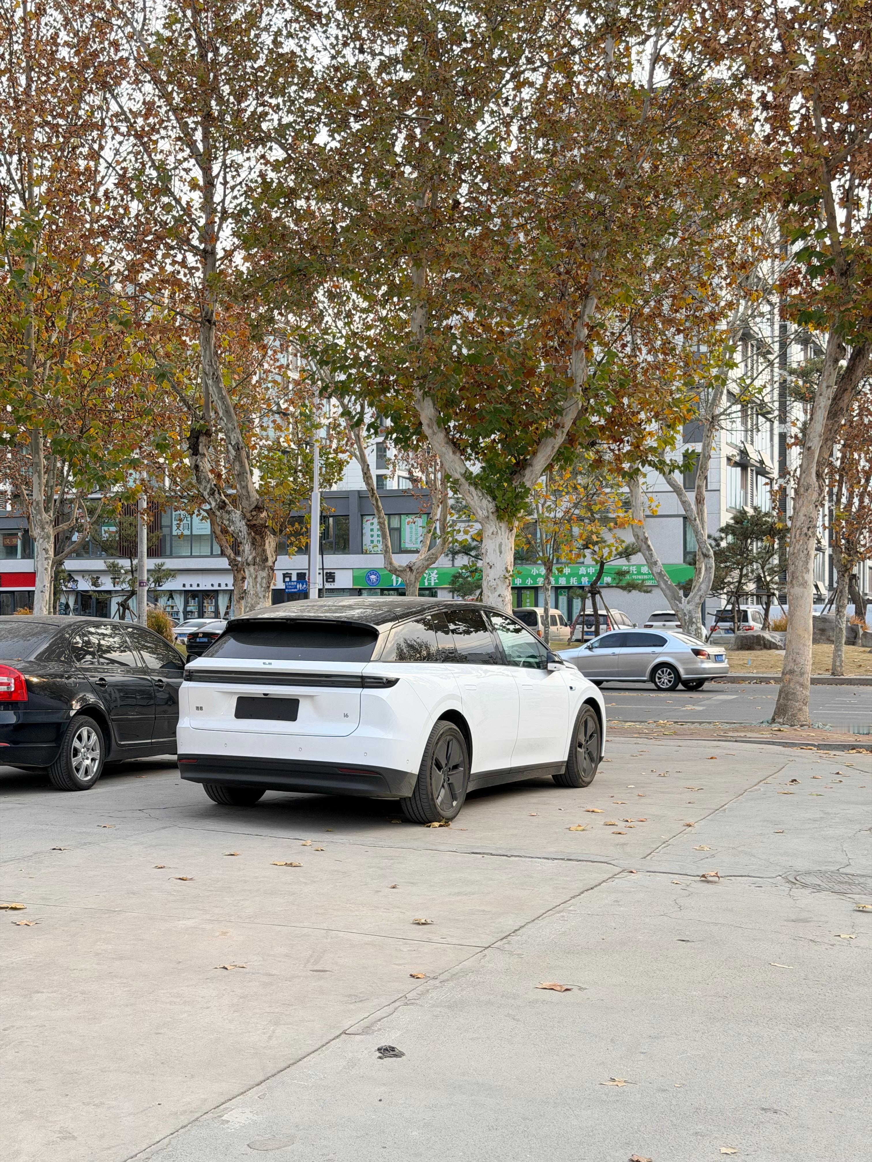 在俺这小县城竟然看到一台还没上牌的理想i6我与汽车的日常理想i6