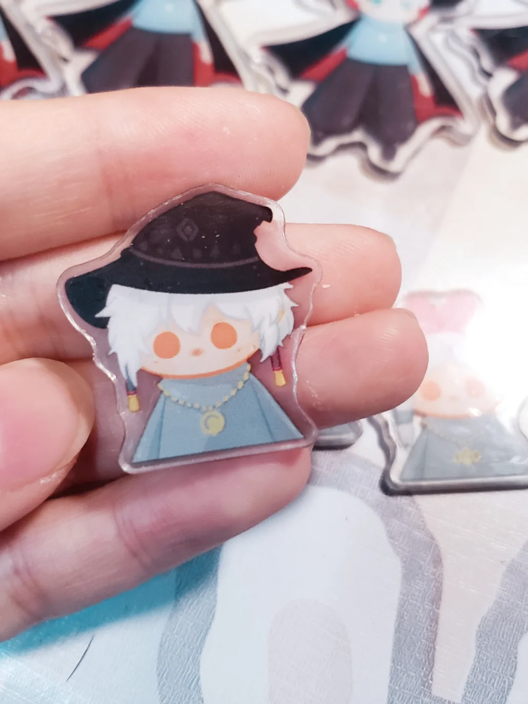 可爱，但是挂件尺寸定错了😭