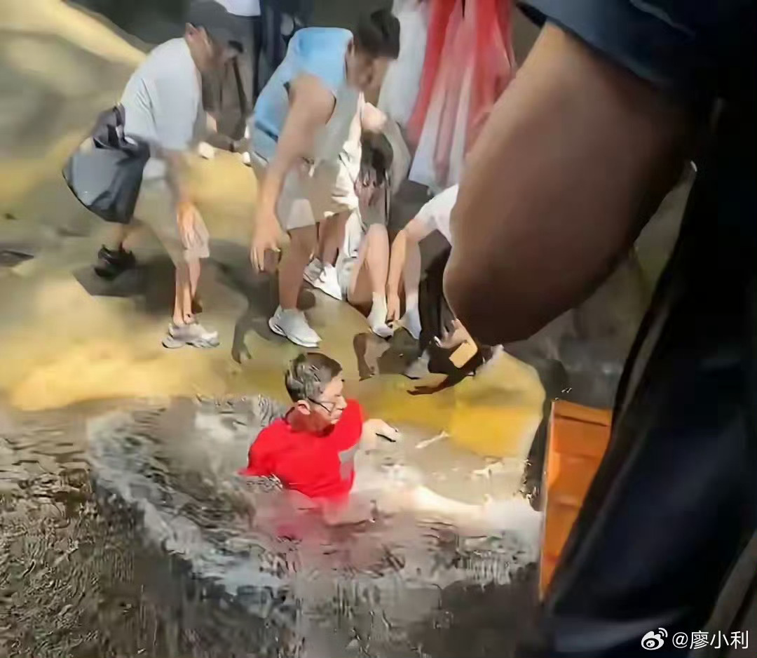 #张继科说被人一脚踹水里# 10月2日，张继科受邀参加福建福安“全家福安首届福乒