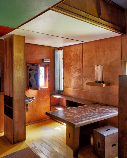 柯布西耶的迷你海边小屋🏠