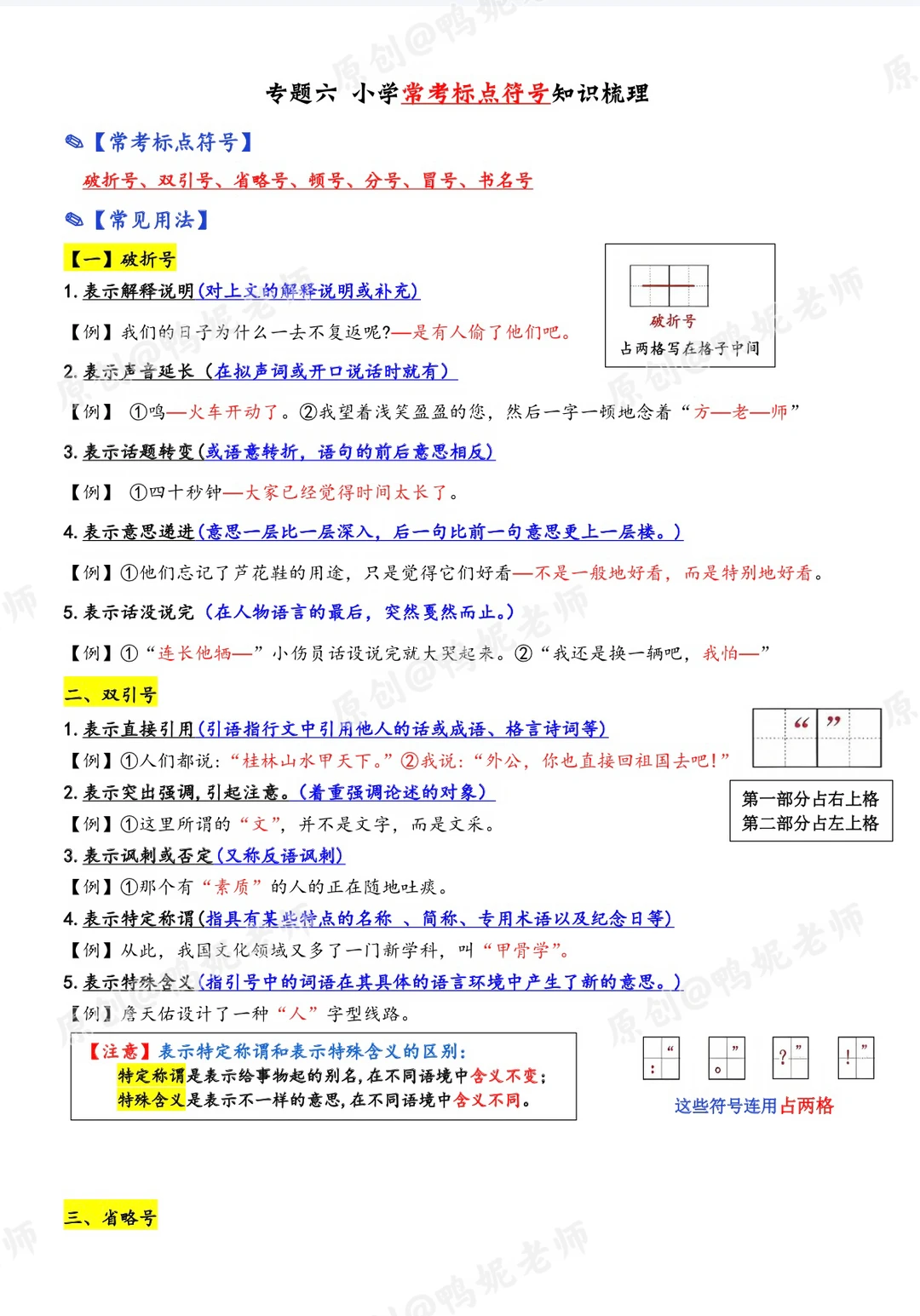 容易被忽视的重要板块！常考标点符号梳理