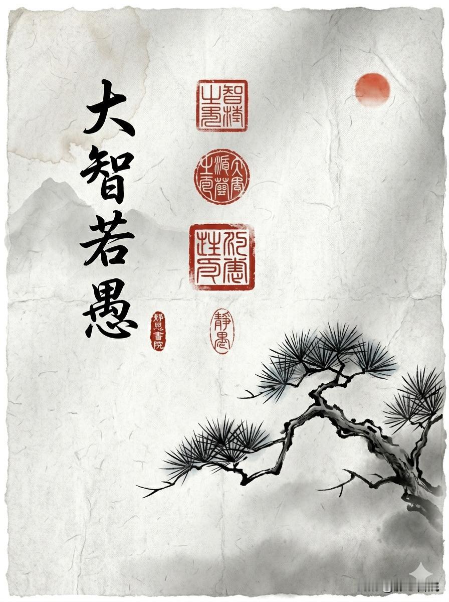 越是聪明的人，越懂得“守拙”
　
很多人年轻时追求“显山露水”，生怕别人看不见自