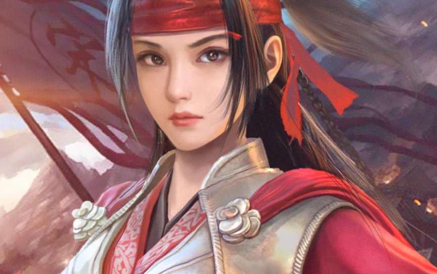 韩世忠的夫人梁红玉，原是京口歌伎，却长得英姿飒爽毫无媚态，精武功，有神力，能挽强
