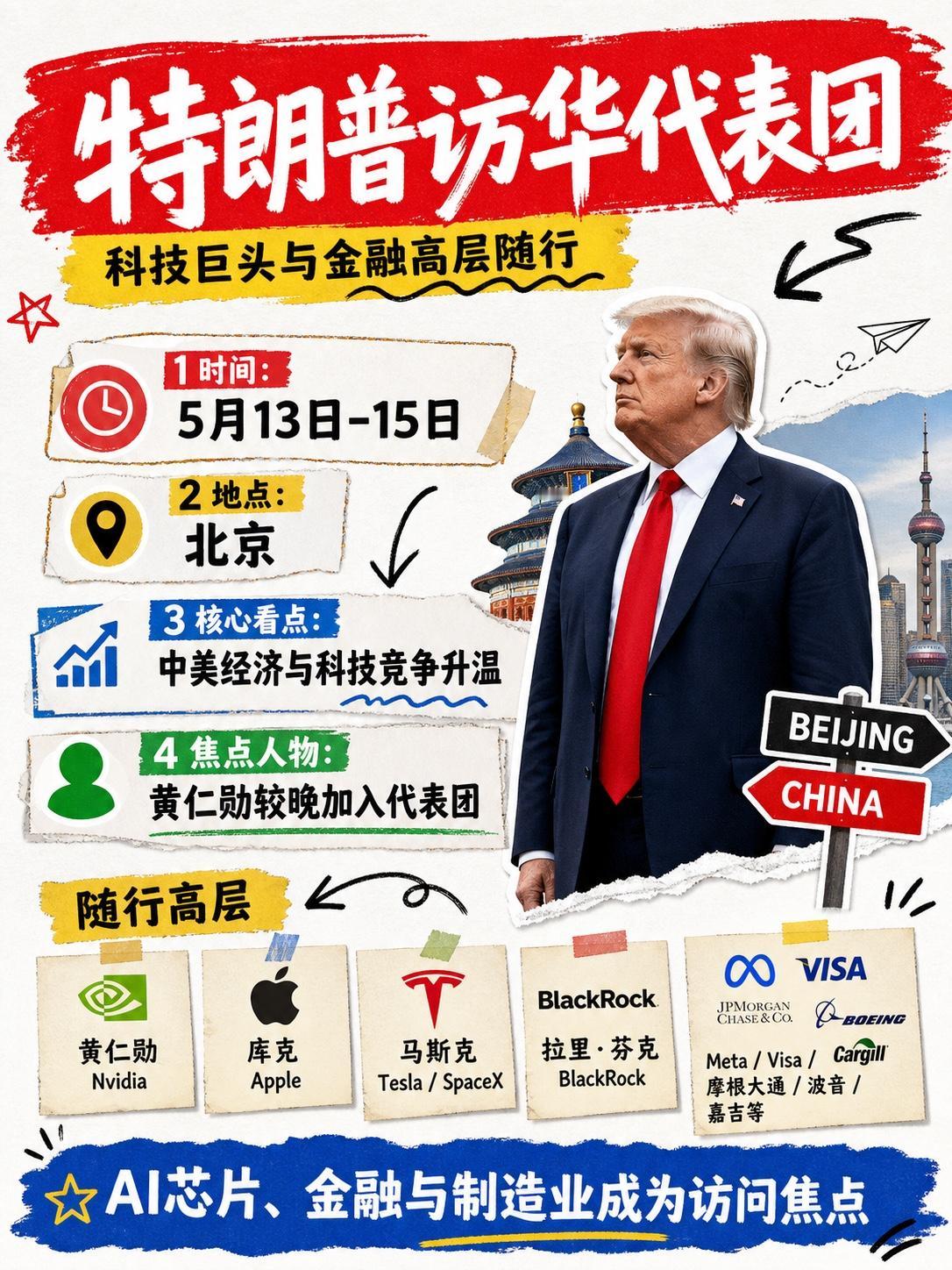 这个工具太厉害了
一张图看清川普访华看点！