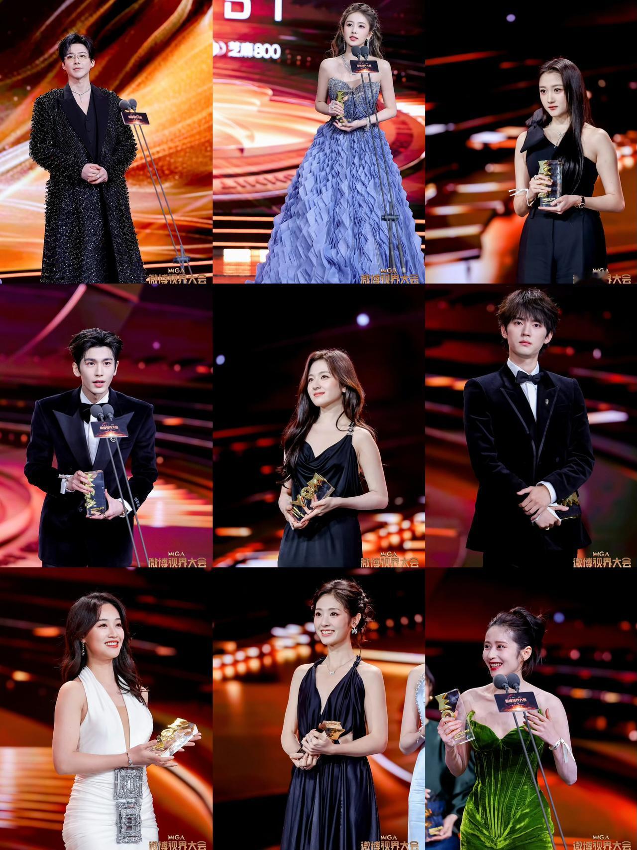 一觉醒来，人人拿奖
昨晚是微博视界大会颁奖活动，
如果还他（🐟）在，应该在场吧