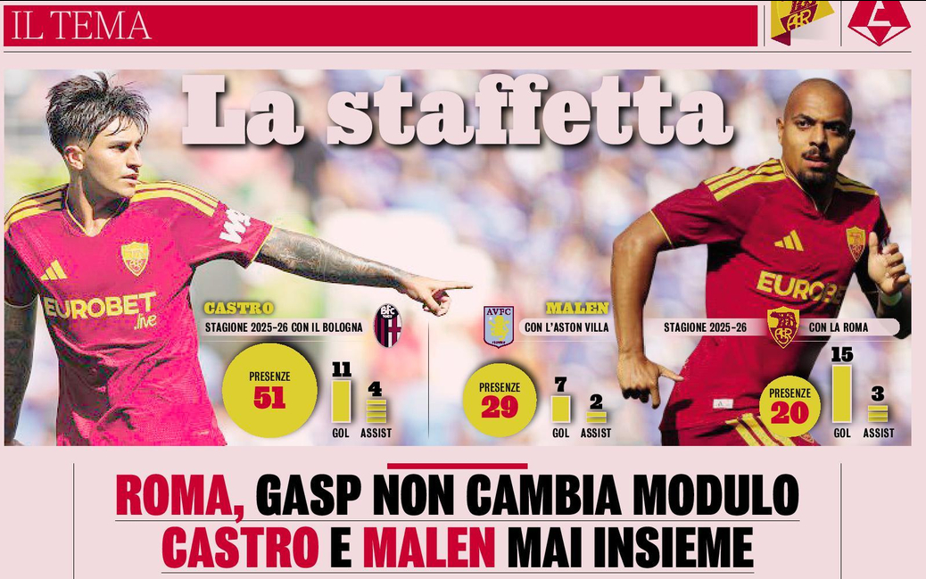 至少有个好消息是罗马绝无可能变阵3412，加斯佩里尼不会因为转会进度缓慢就委曲求