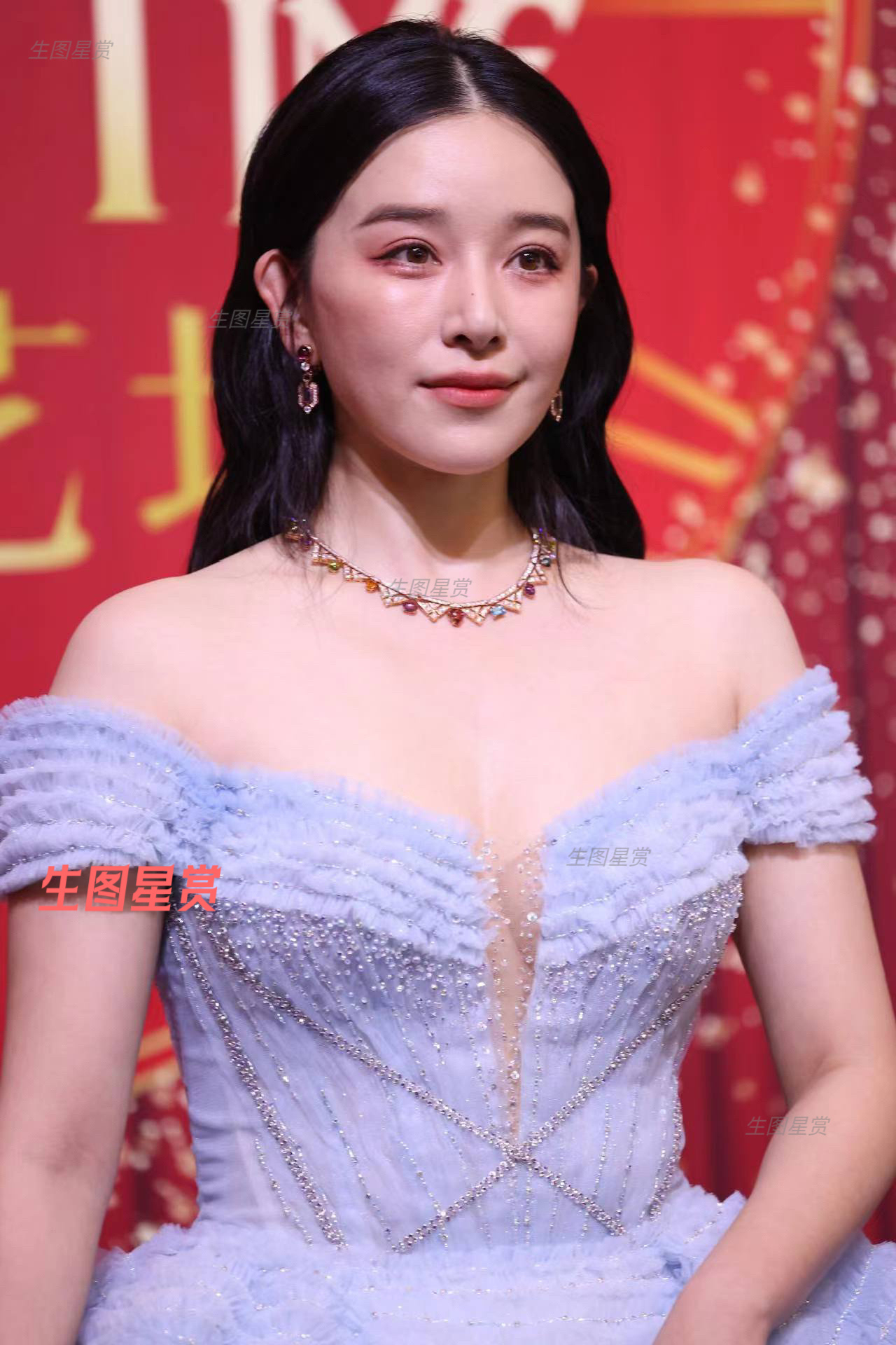 阚清子今日芭莎珠宝红毯，童话里的公主👸🏻💜 ​​​