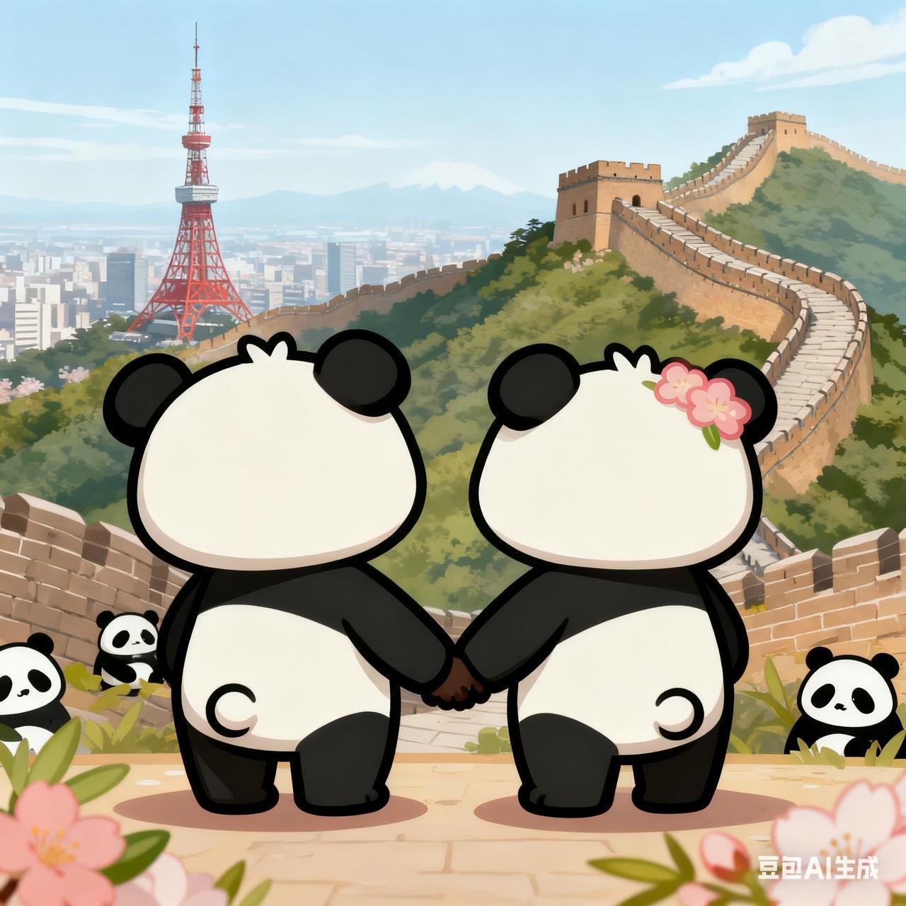 2026年2月20日，东京上野动物园的大熊猫龙凤胎“晓晓”与“蕾蕾”将在租期结束