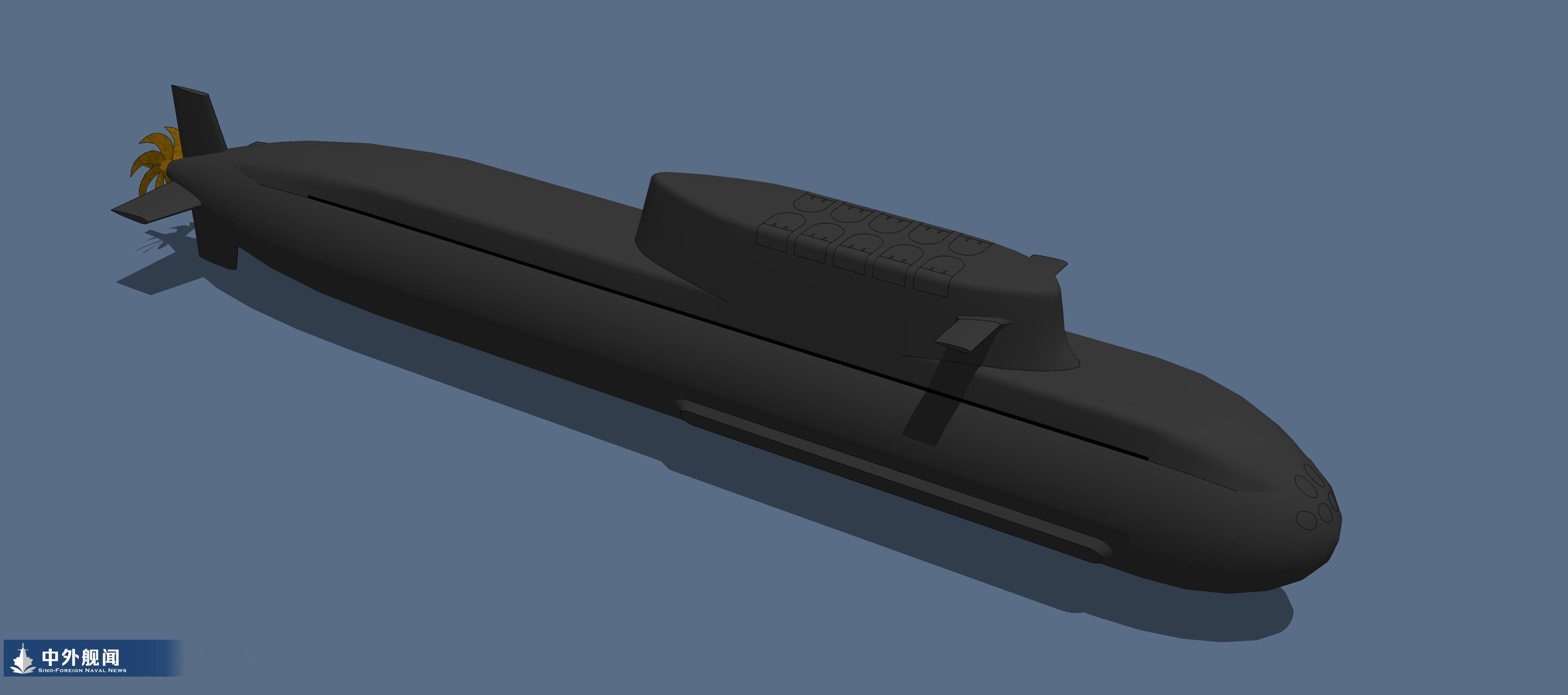 主！体！核动力战略导弹潜艇中外舰闻