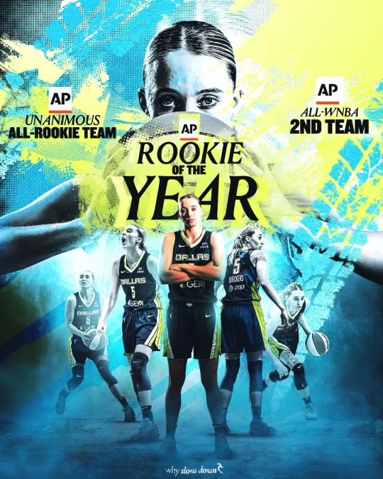 美联社赛季最佳：阿贾MVP、佩奇ROY+二阵