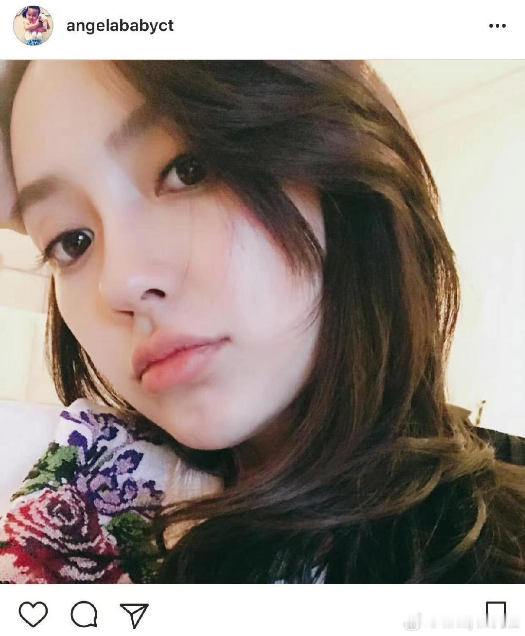 #Angelababyins自拍合集##Angelababy生图就很美了#喜欢喜