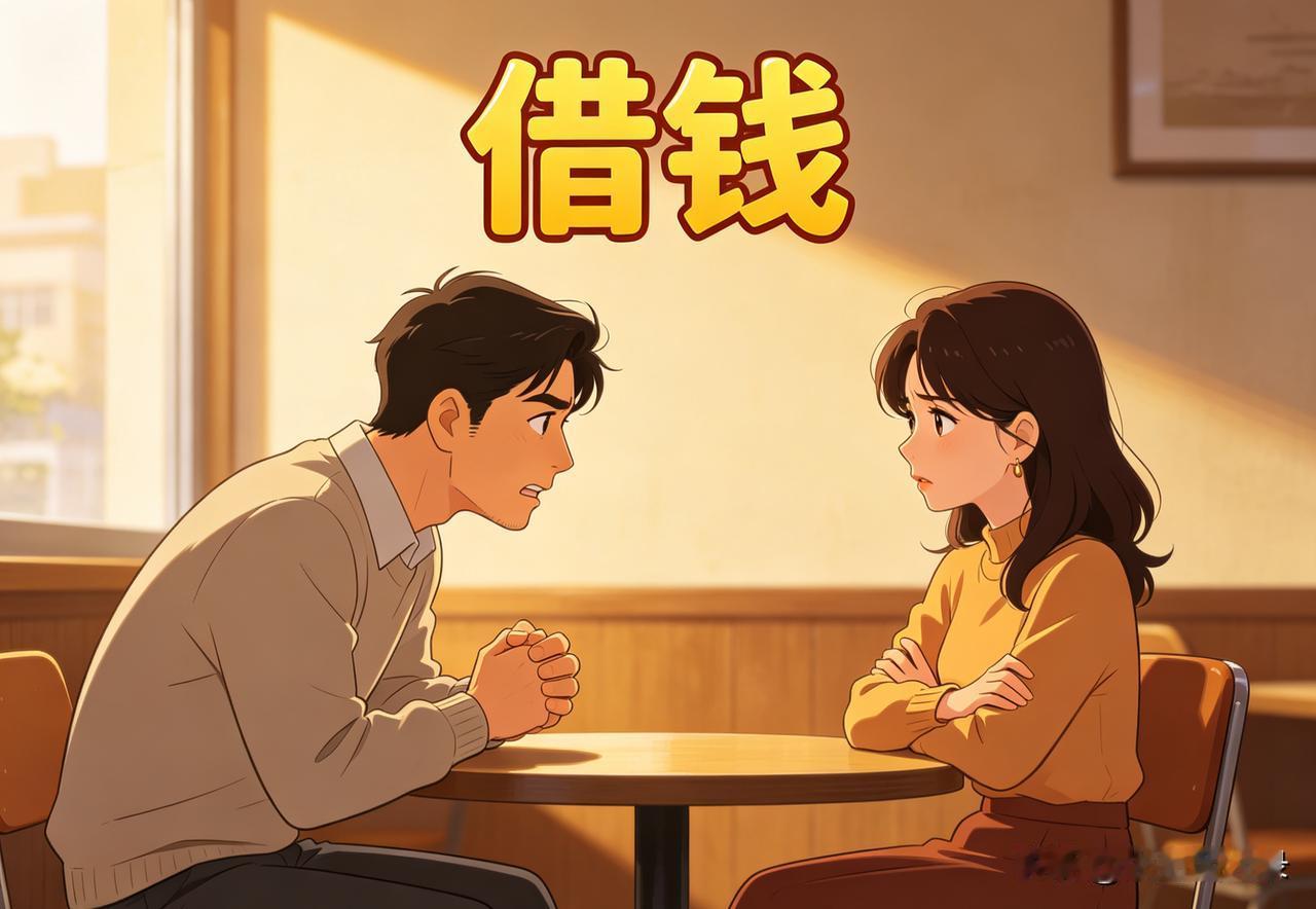 有人问我借钱

我说没问题，借你1万够吗？年底再还我

他非常开心的说：谢谢你，