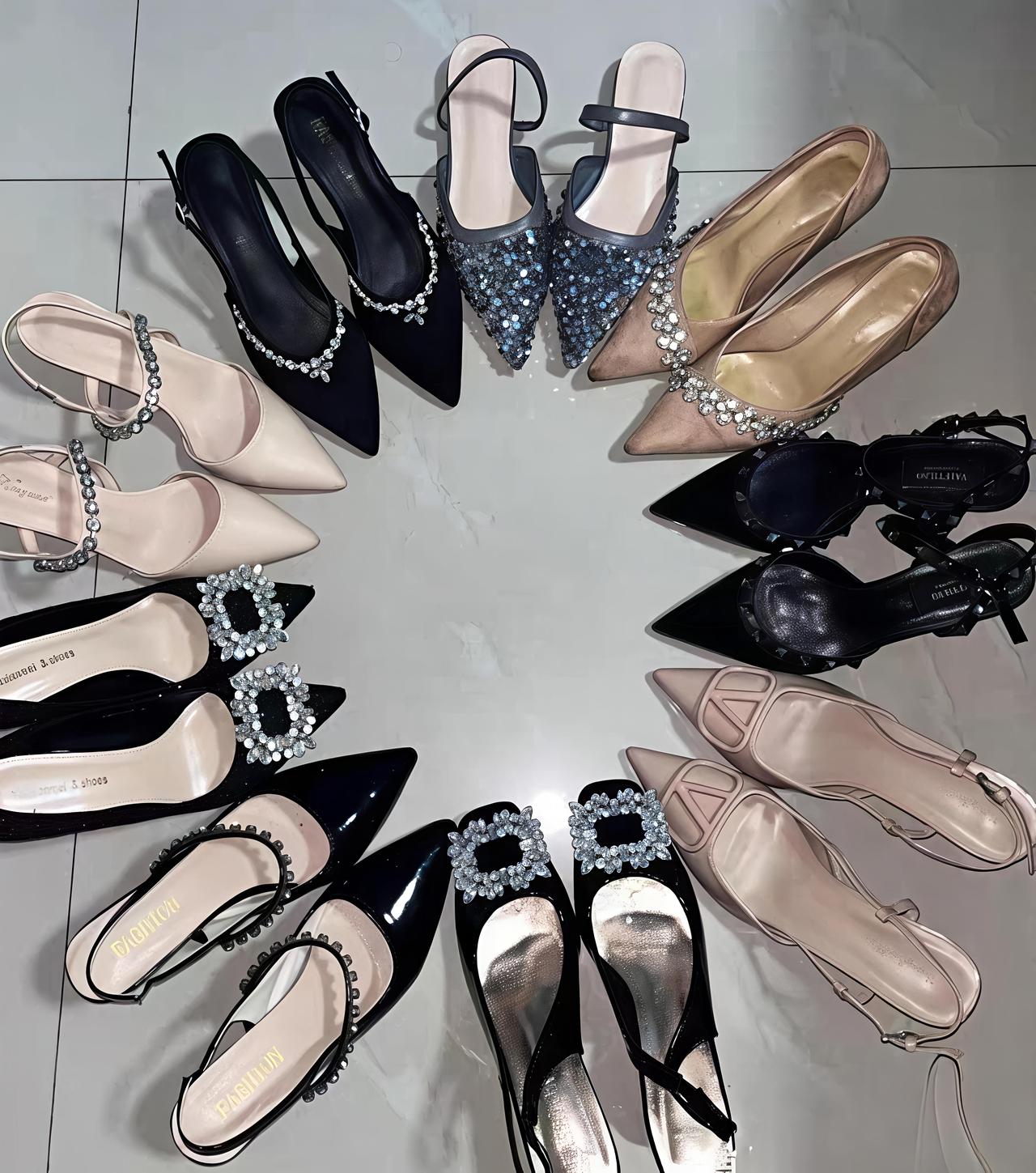 女朋友老是买高跟鞋，还跟我说穿一段时间就在闲鱼上卖掉，还能卖比新鞋更高的价位。佩