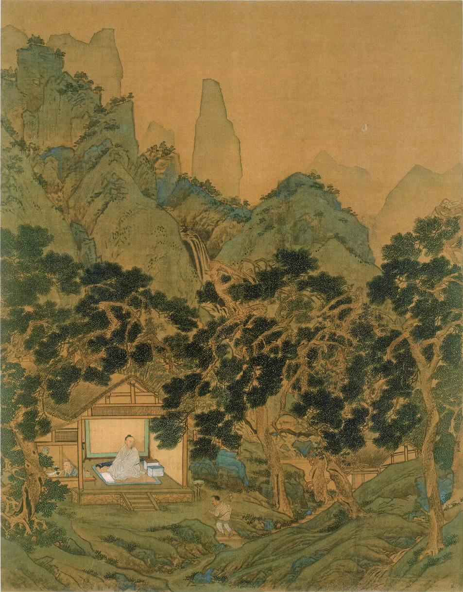 【从贵妃晓妆到高山流水，看仇英笔下的千古风流】

仇英这套《人物故事册》一共十开