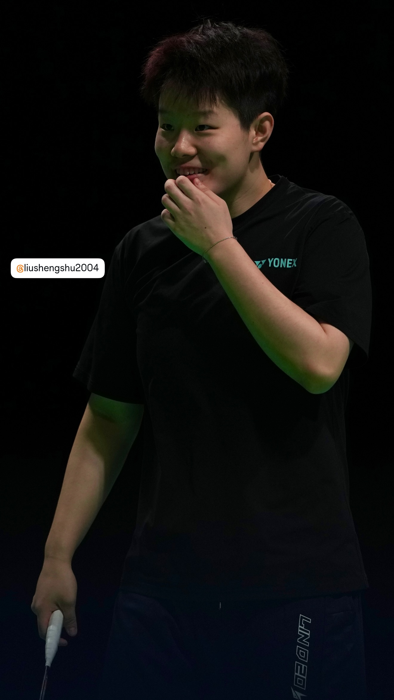 圣坛适应场地📷cr：zongyenyen为国羽点亮冠军航线2026年汤尤杯中国