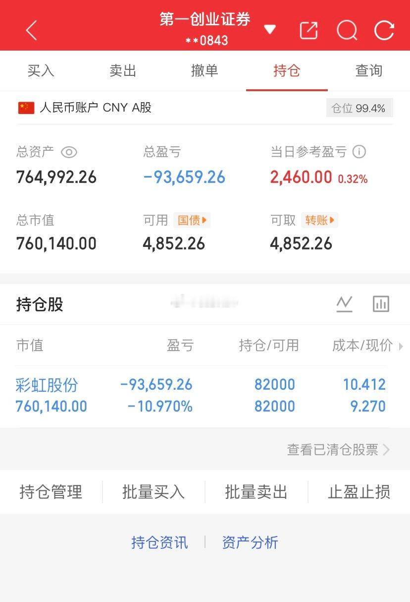 爱股程全职炒股日记40w本金挑战一年翻5倍，第（ 231）天！总资产：76w当日