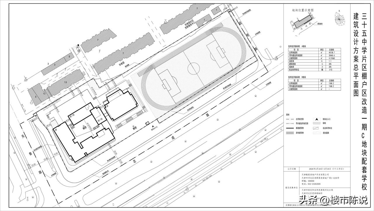 河北区三十五中板块的小外九年一贯制，准备启动了！