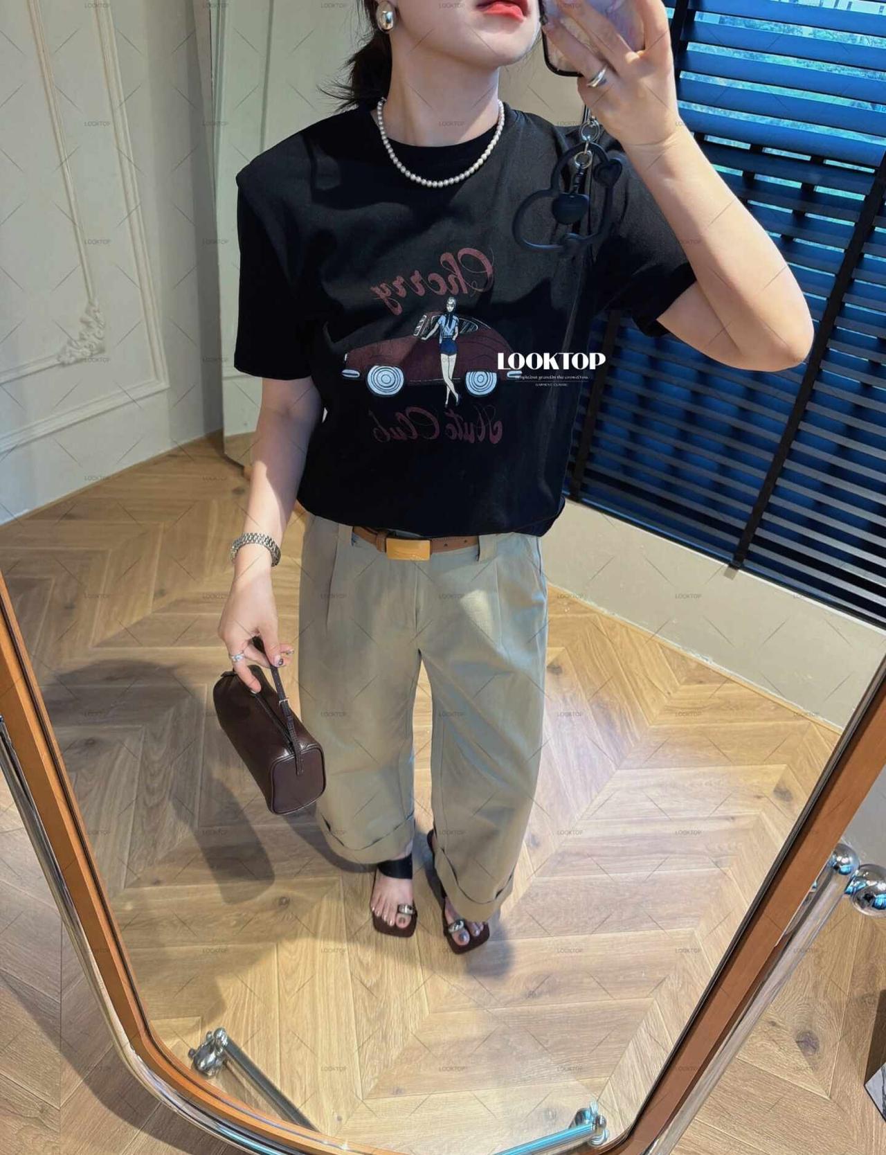 谁说休闲装不能穿出时髦感？
时髦休闲穿搭 休闲又时尚 休闲随性穿搭 T恤 休闲又