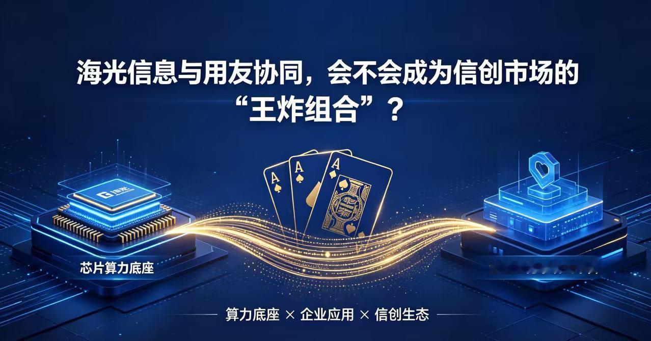 海光信息与用友协同，会不会成为信创市场的“王炸组合”？

刚在路上和圈子里的兄弟