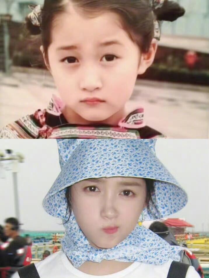 晓彤就这样等比例长大！ 