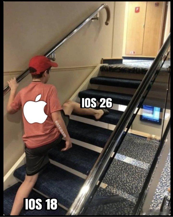 iOS26是不是步子迈大了会扯着X，时间会给出答案。 ​​​