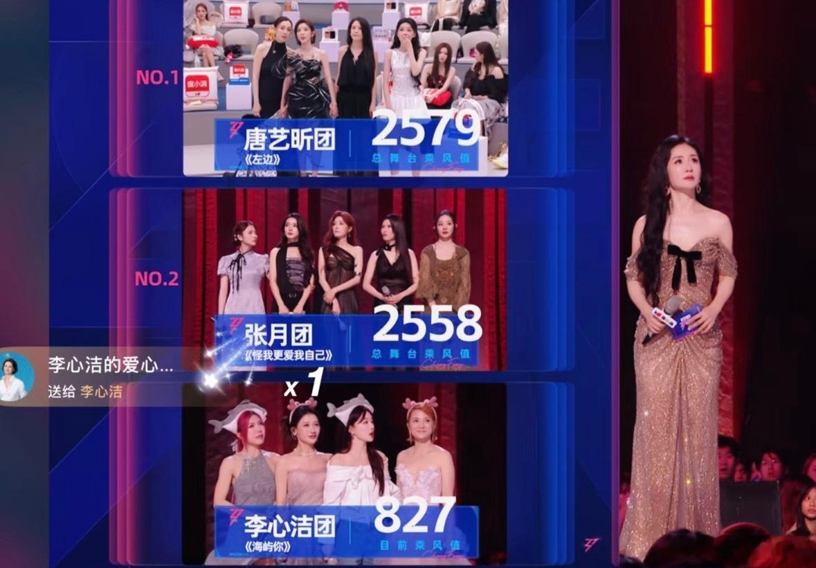 娜姐都差点表情管理失控了dna三天舞台，倒欠200分……乘风2026｜ 