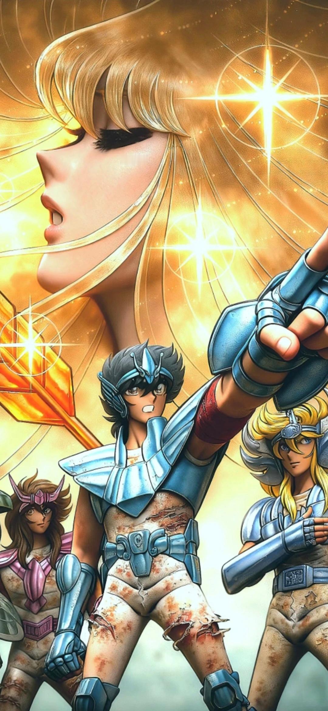 动漫[超话]次元整活好有意思圣斗士星矢 3D版的圣斗士壁纸。 ​​​