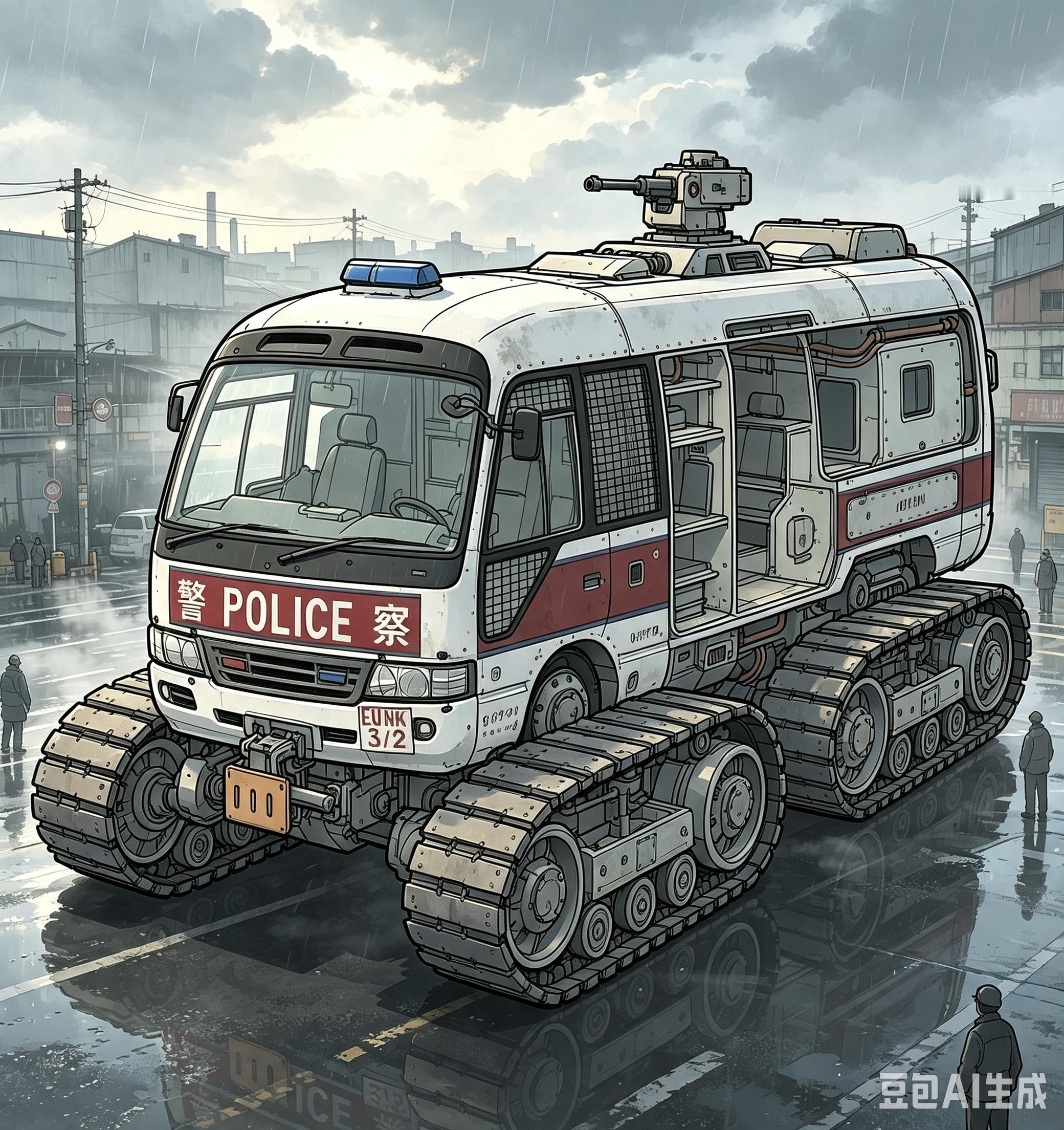 警车工业设计汽车模型工业设计手绘