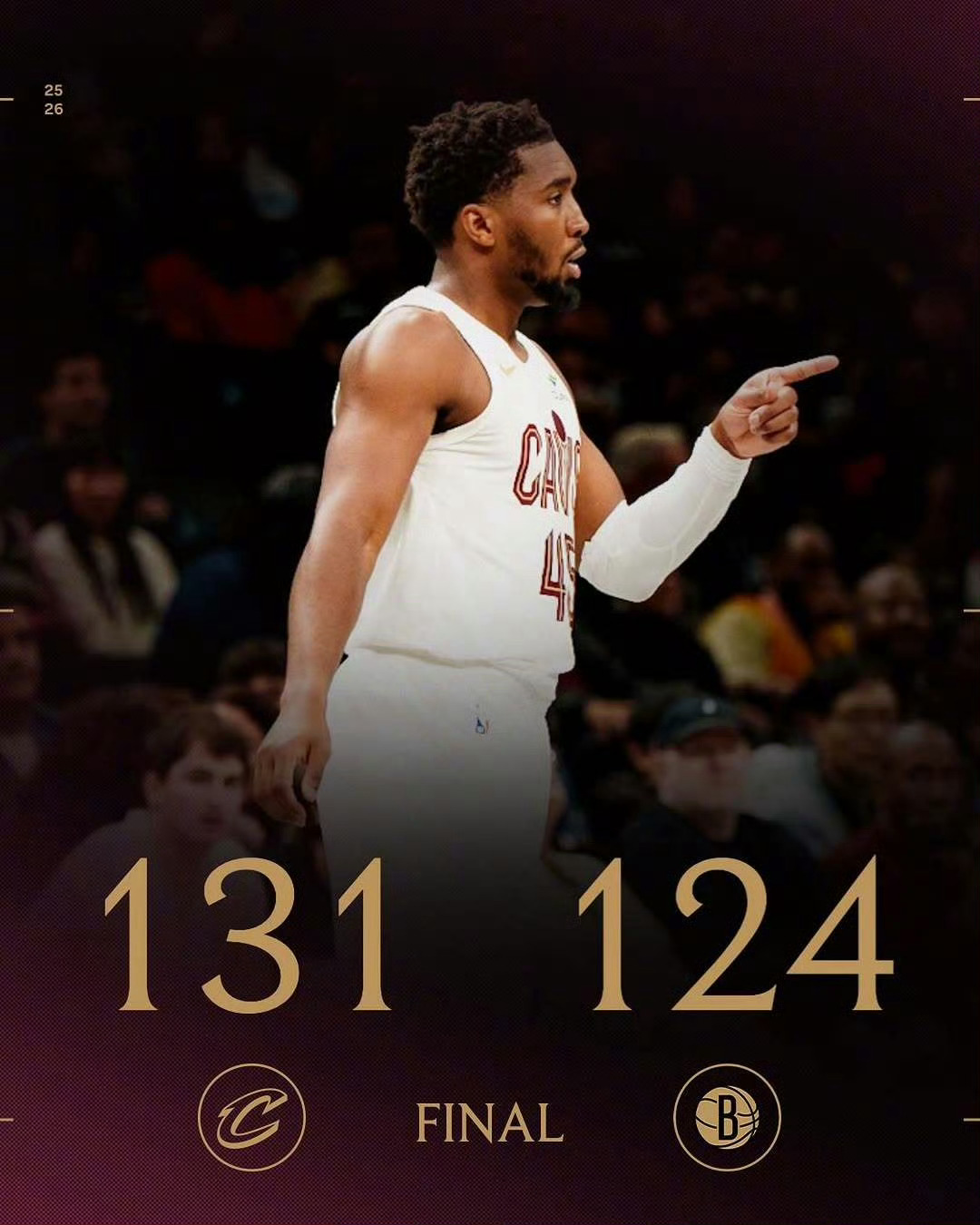 骑士nba 赛季首胜拿下！！！[加油][加油][加油] ​​​