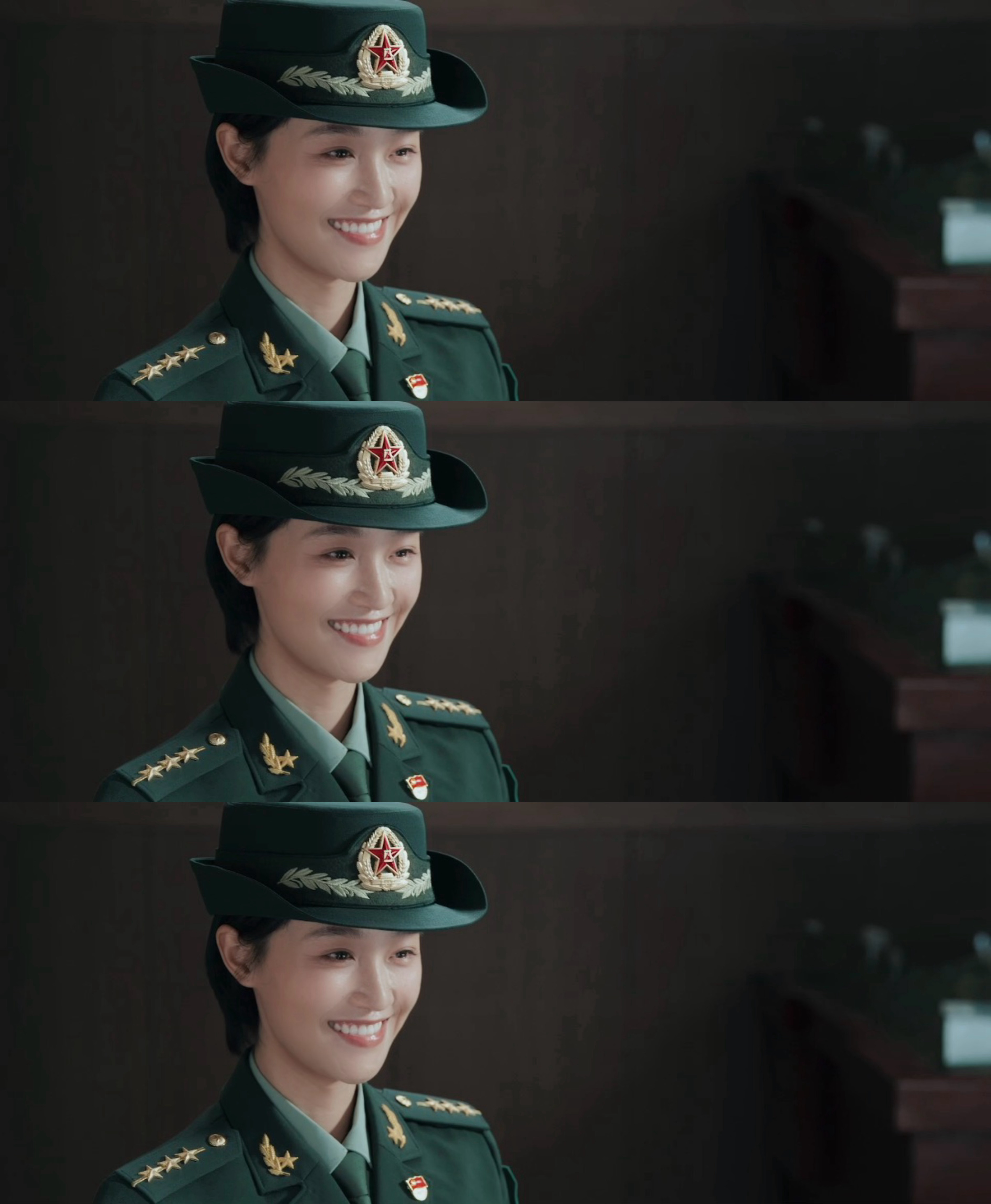 蓝盈莹人生处处是骨干想接蓝盈莹角色运都市精英、乡土女性、军旅女兵，全程高能不掉线
