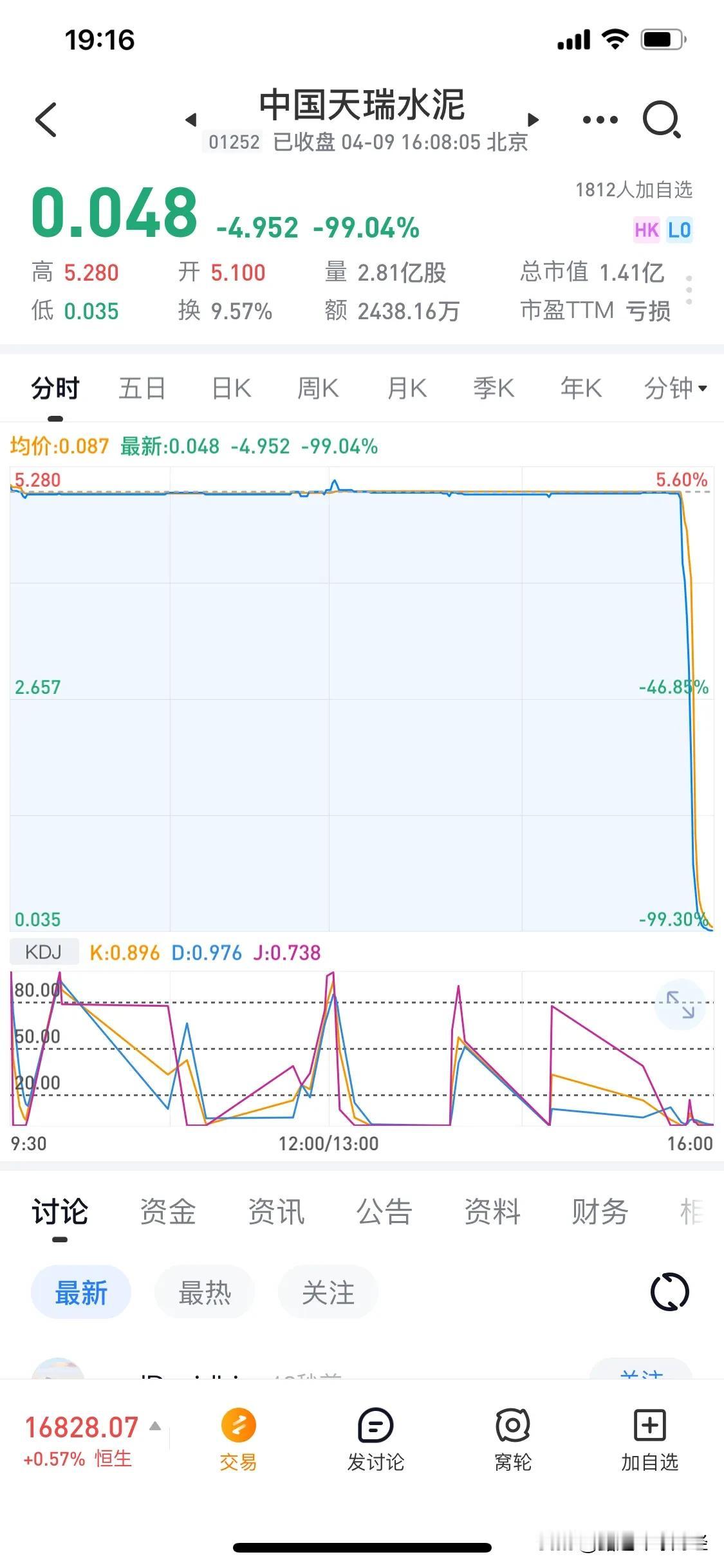 我要抄底了[泪奔]
