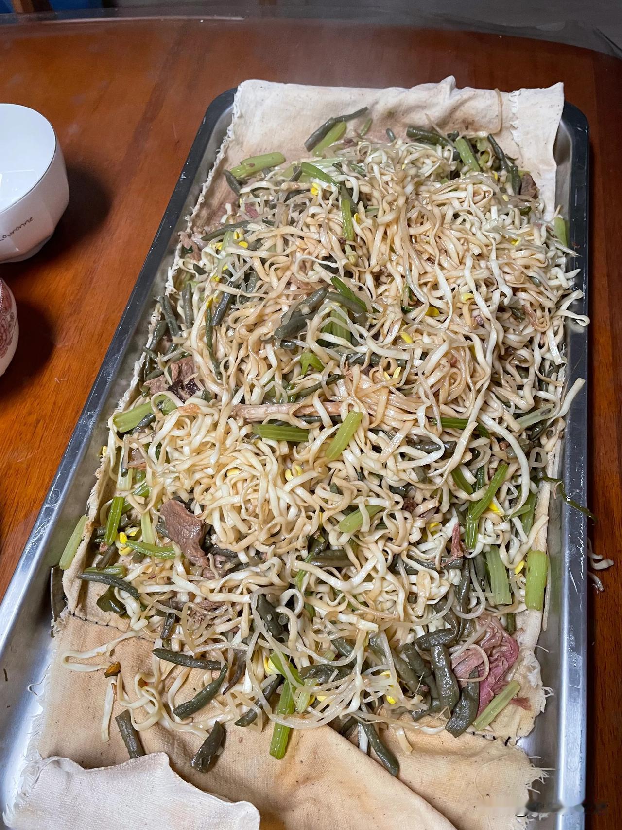 我做的，真好吃，一不小心吃撑了，一会锻炼去……