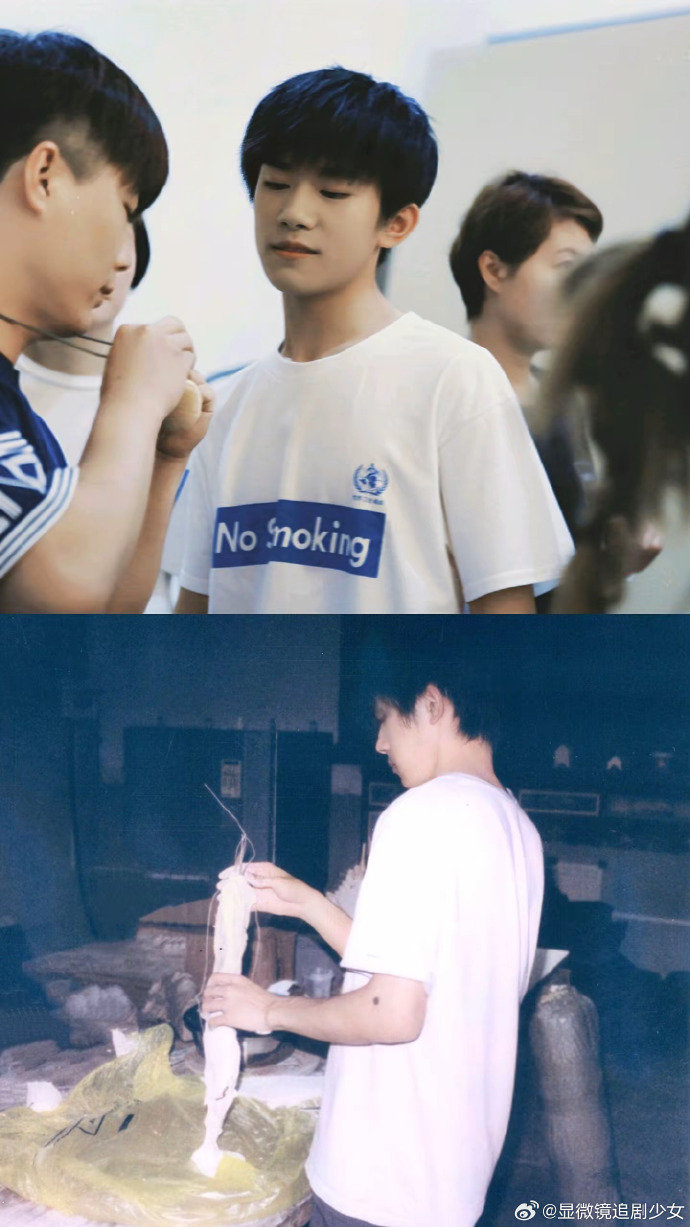 易烊千玺16岁时的影子回到16岁最快的方式 是去见16岁喜欢的人 