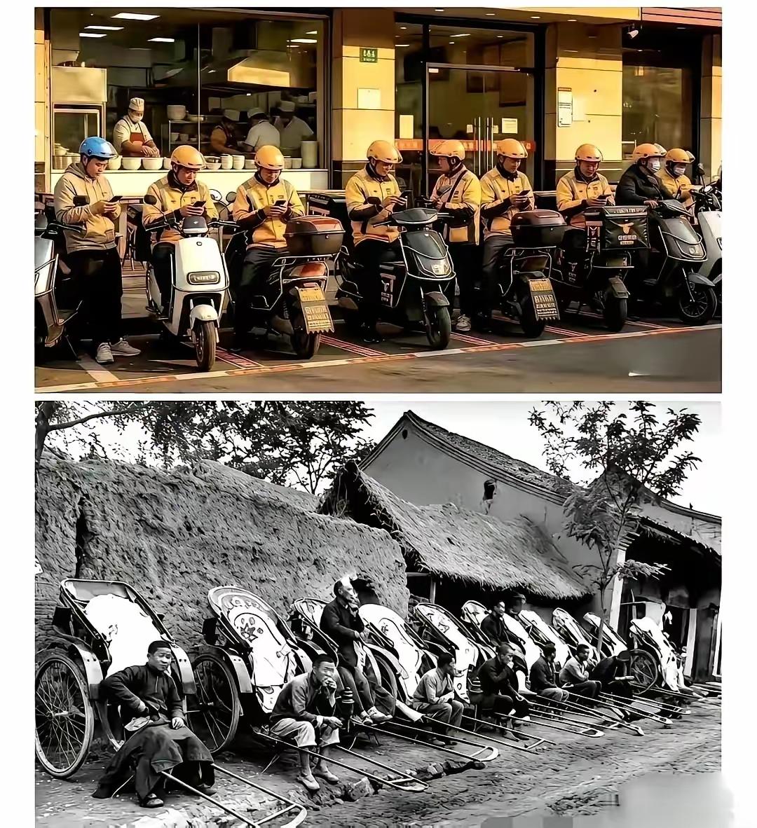 一个时代有一个时代谋生方式[握手]