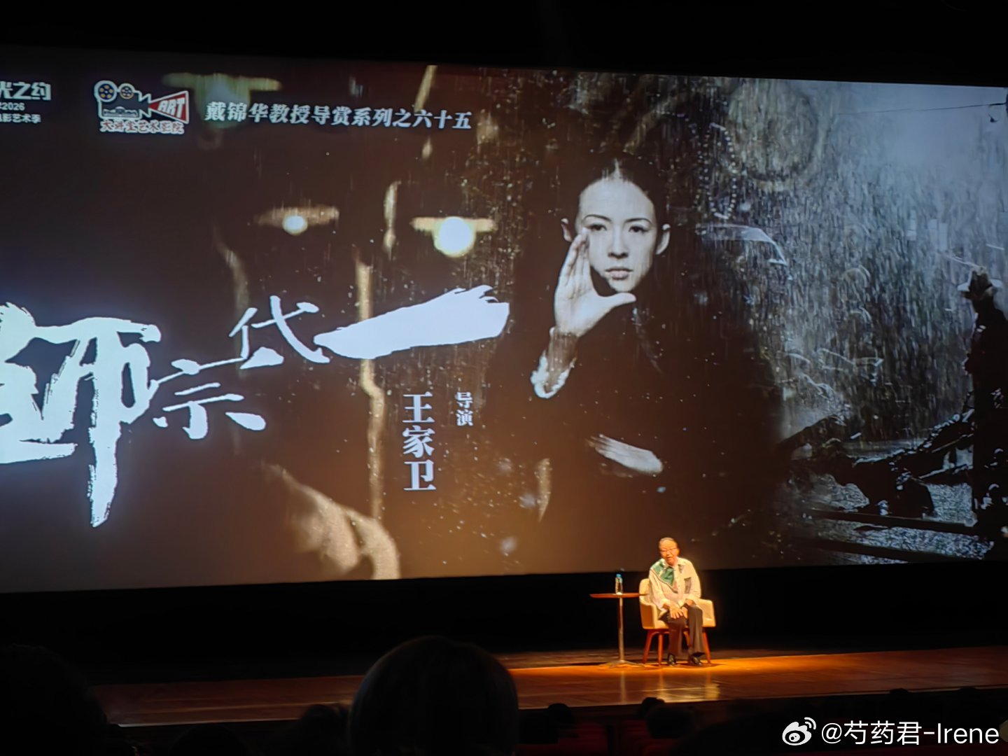 戴锦华老师学年最后一讲选的是王家卫的《一代宗师》，今年北影节上了这部片子，也是一