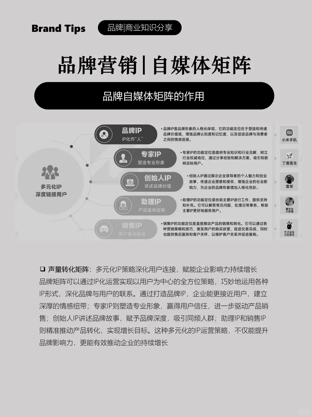 品牌做自媒体矩阵的作用|品牌营销动作