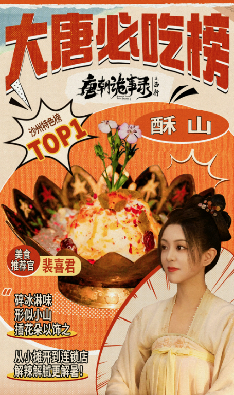 【】 有没有人和小鱼妹儿一样，看《》时，真的很想来一碗酥山尝尝！（特别是樱桃味儿