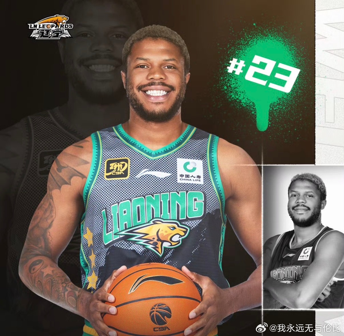 Welcome Back👏帕顿 辽宁男篮CBA