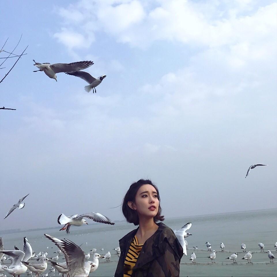 微博记录｜20170301和大白鸟的合照[污] ​ ​​​