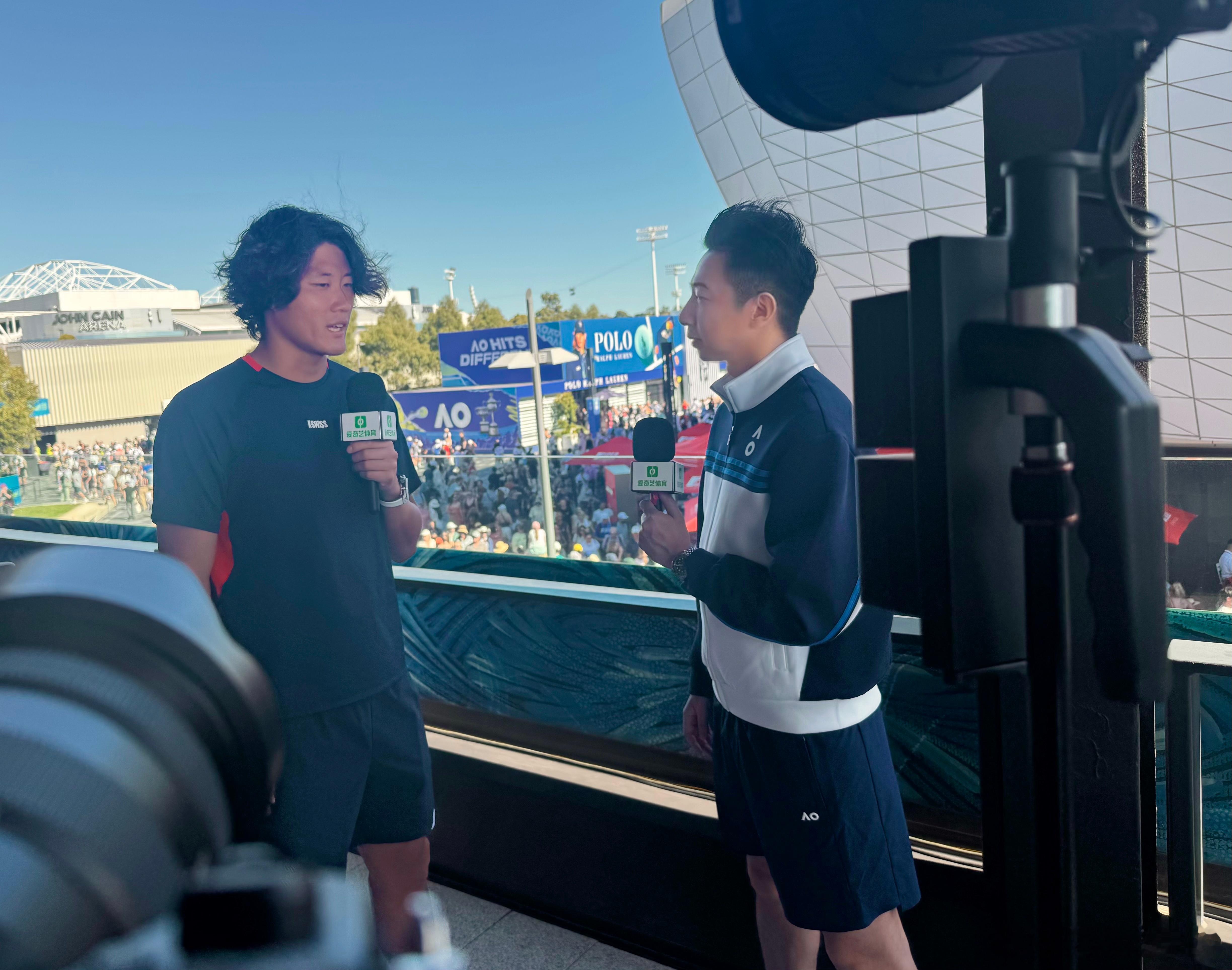 澳网2026 第一轮赛后专访：张之臻ZZZ：今天场上波动其实状况比较多是在第二盘