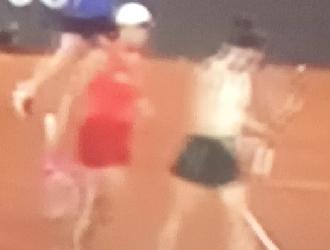 张帅/科斯蒂亚组合首战告捷 ，挺进林茨站八强！
       北京时间4月8日凌