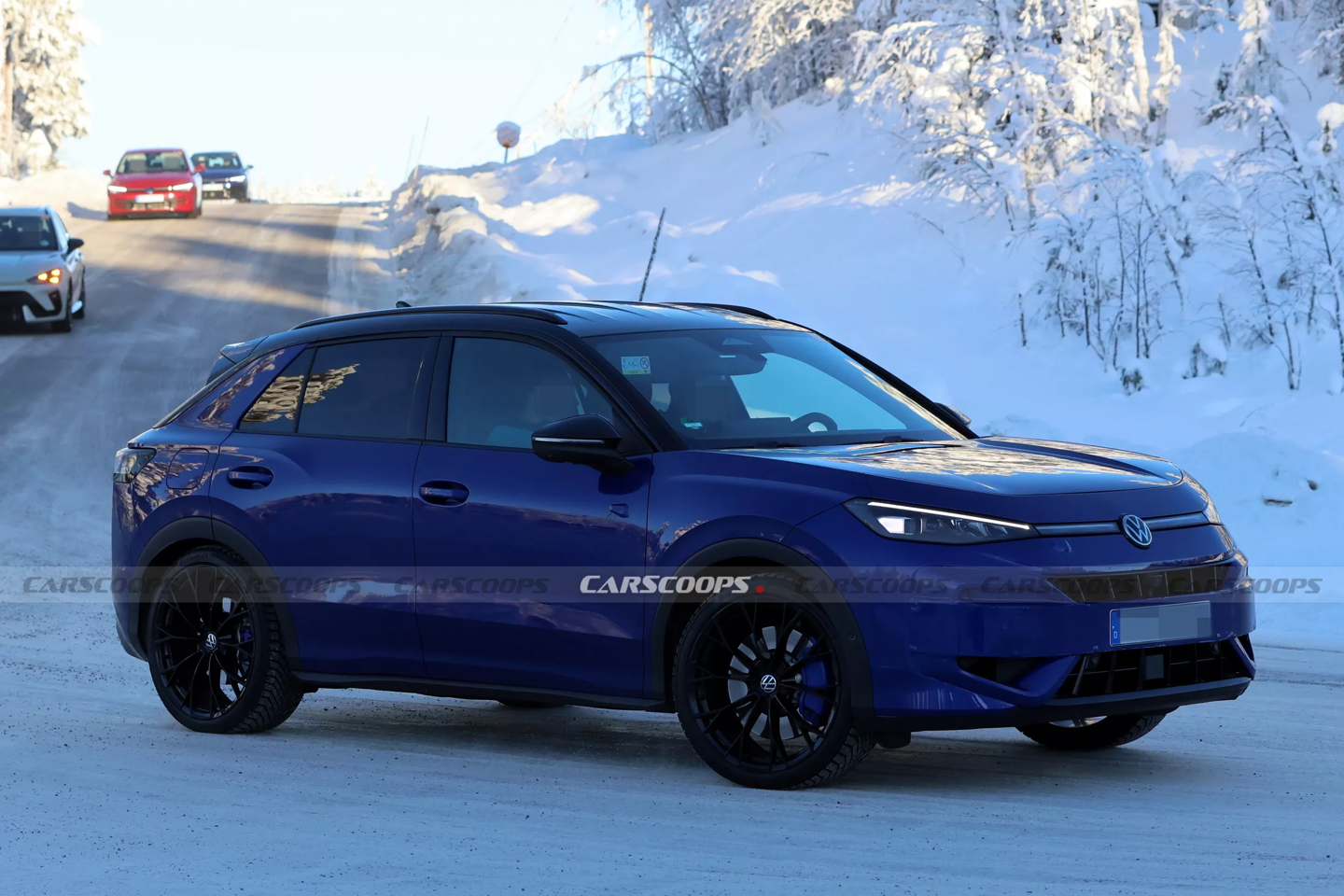 欧洲最畅销SUV化身“小钢炮”，大众探歌T-Roc R高性能版谍照曝光