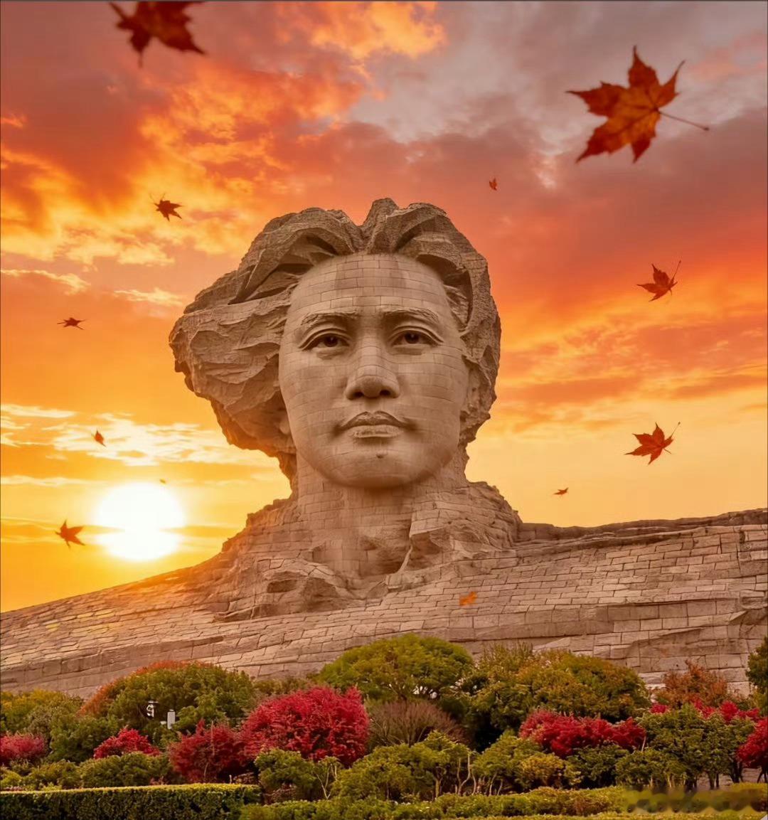 旭日东升放光芒