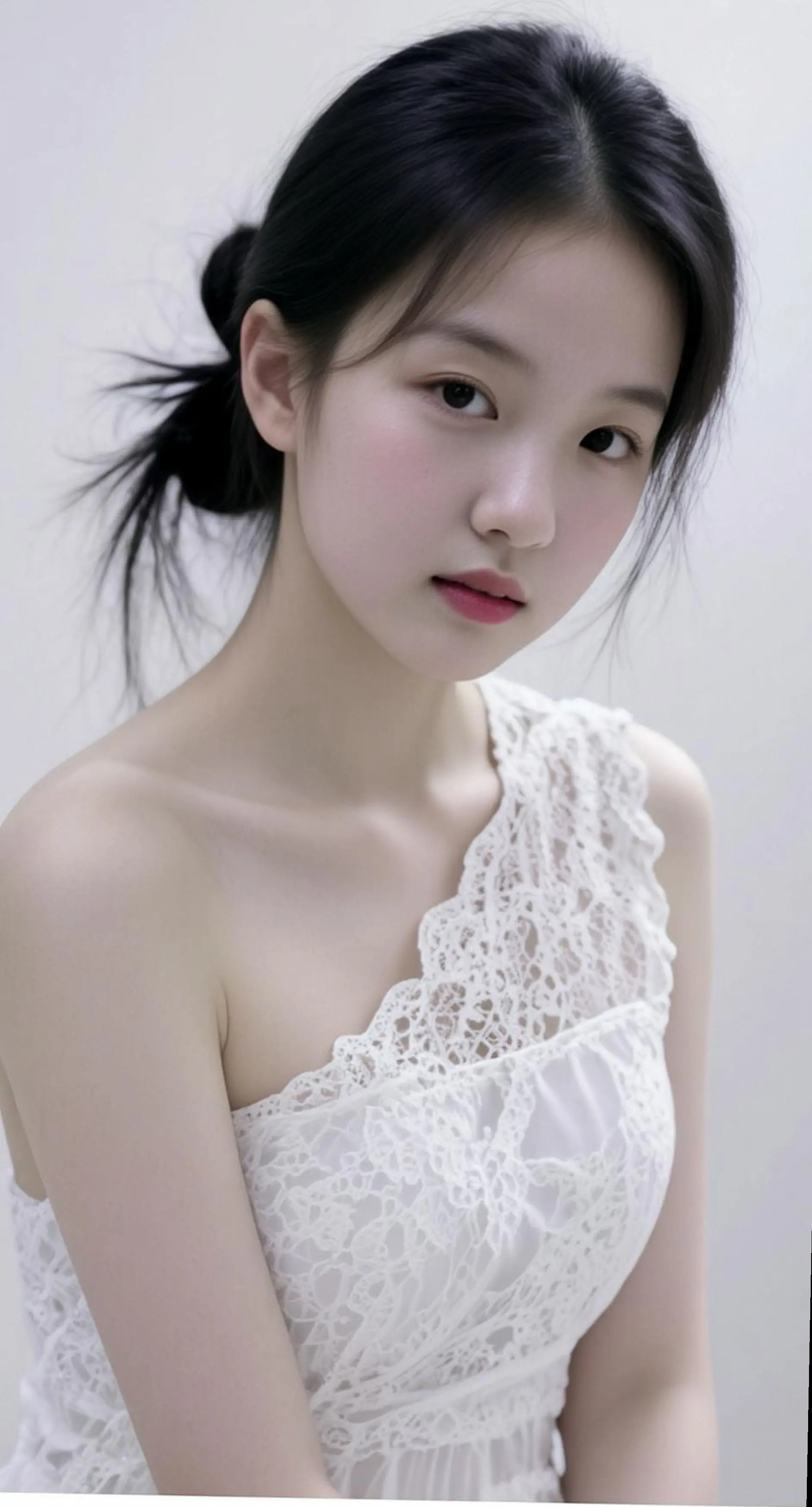 AI少女清新写真 ai创作