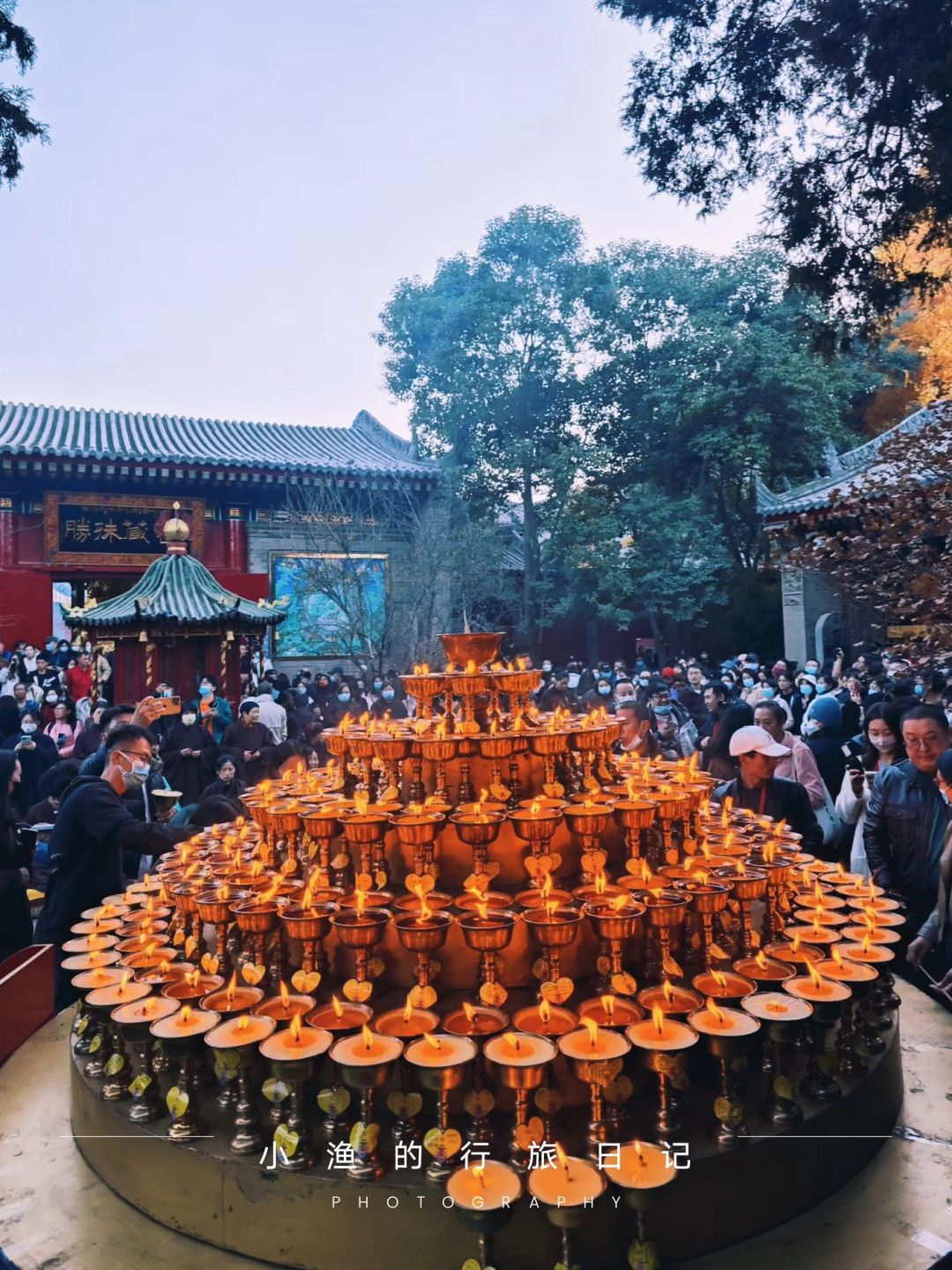 广仁寺燃灯节❗️现场真的太震撼了‼️
