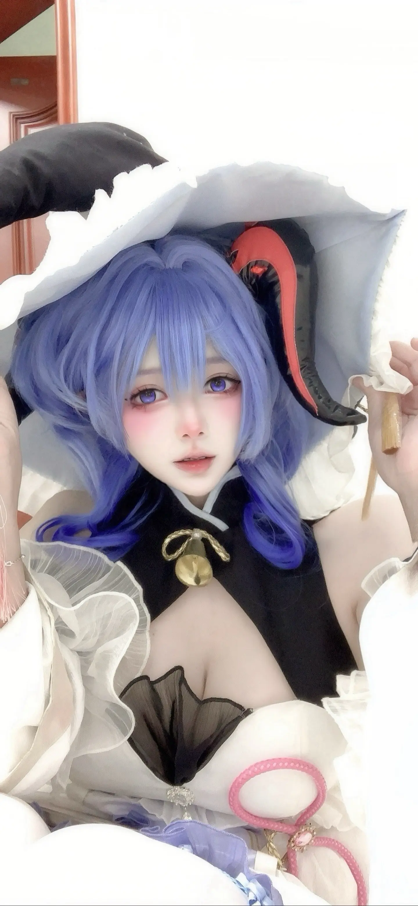 查岗 语音发给我一句宝宝 看看你有没有在连麦O.o 甘雨cos