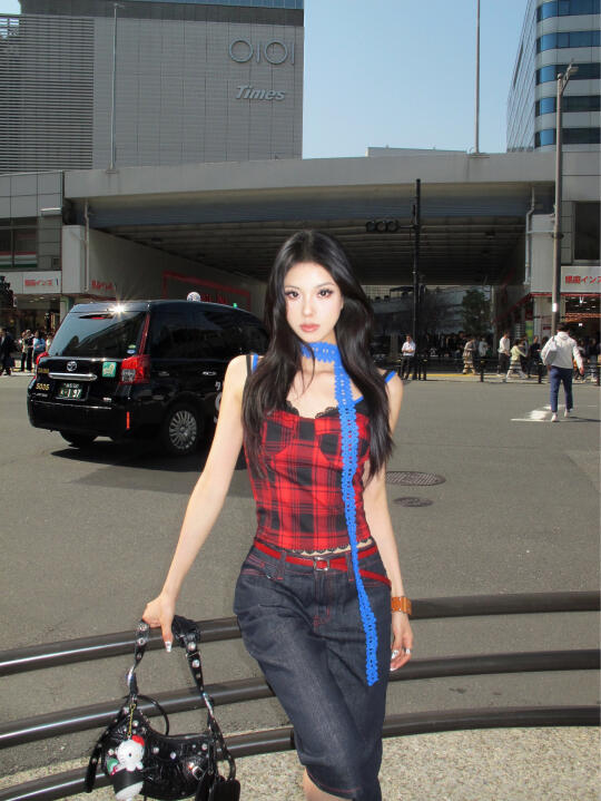 fitcheck*❤️‍🔥复古小姨中裤look