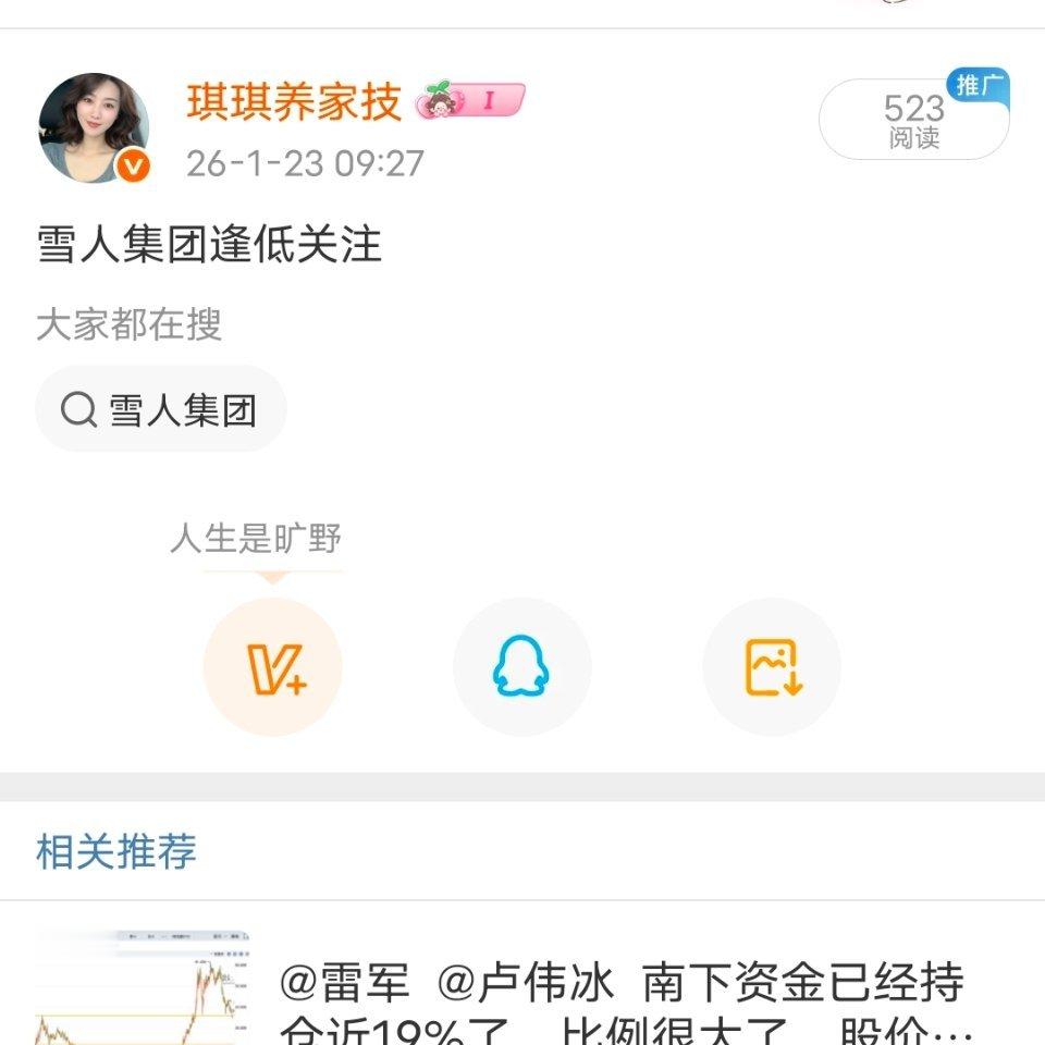 大家庭的大长腿又开始拉升了，这波拉升的漂亮。恭喜在大家庭的成员们，继续吃肉，继续