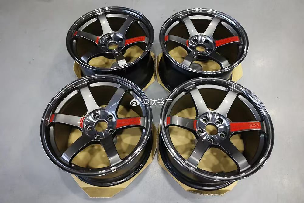 日本Rays TE37Saga SL 锻造轮毂🈴宝马G87 M2 M3 M4前